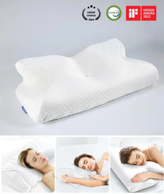 Ergonomic AuraSleep™ Pillow
